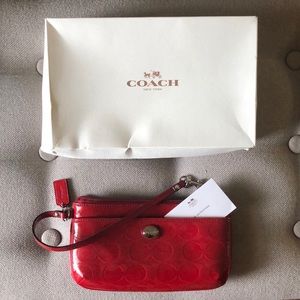 Red Coach Clutch